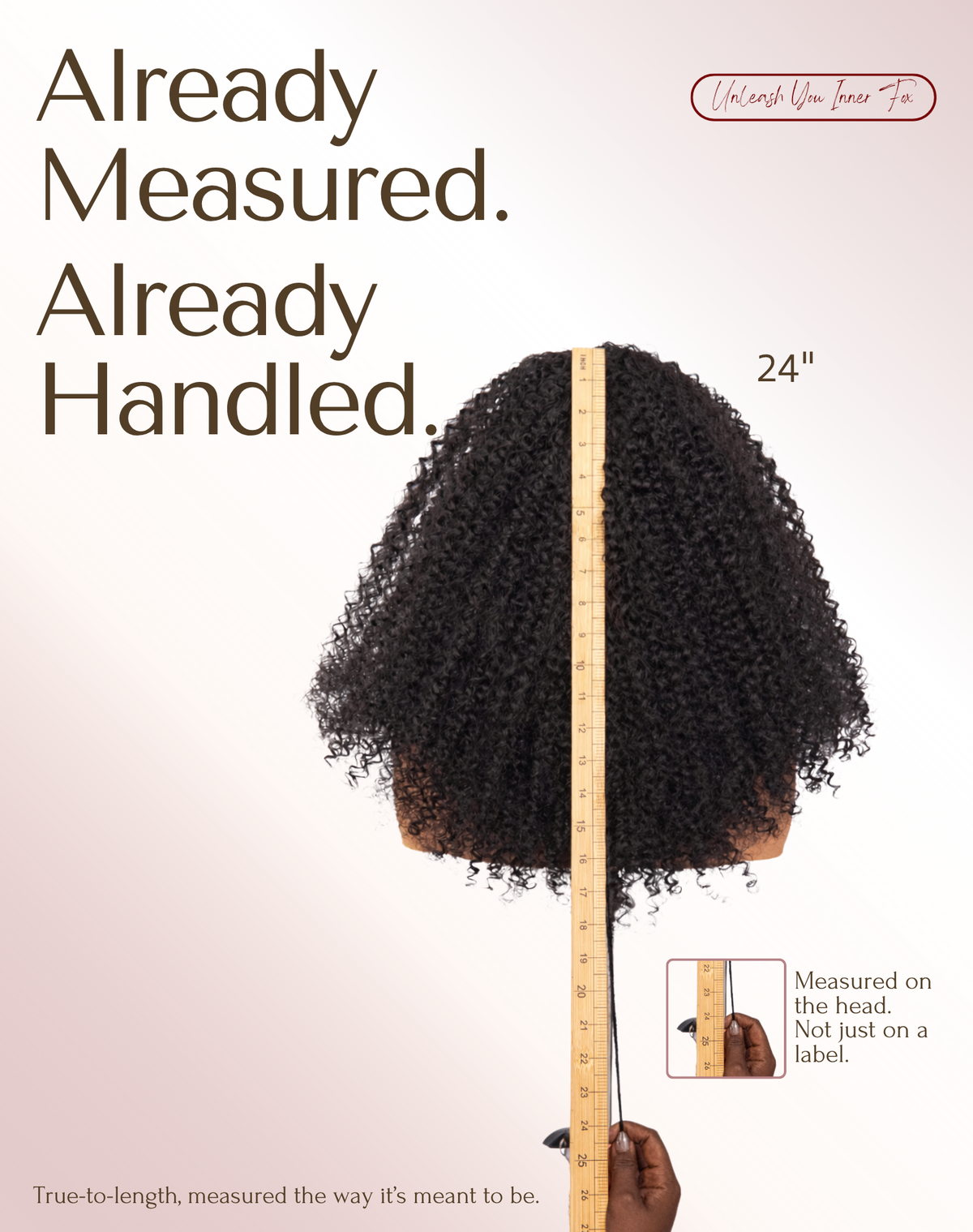 Glueless Burmese Curly Human Hair Half Wig | Seamless Blend
