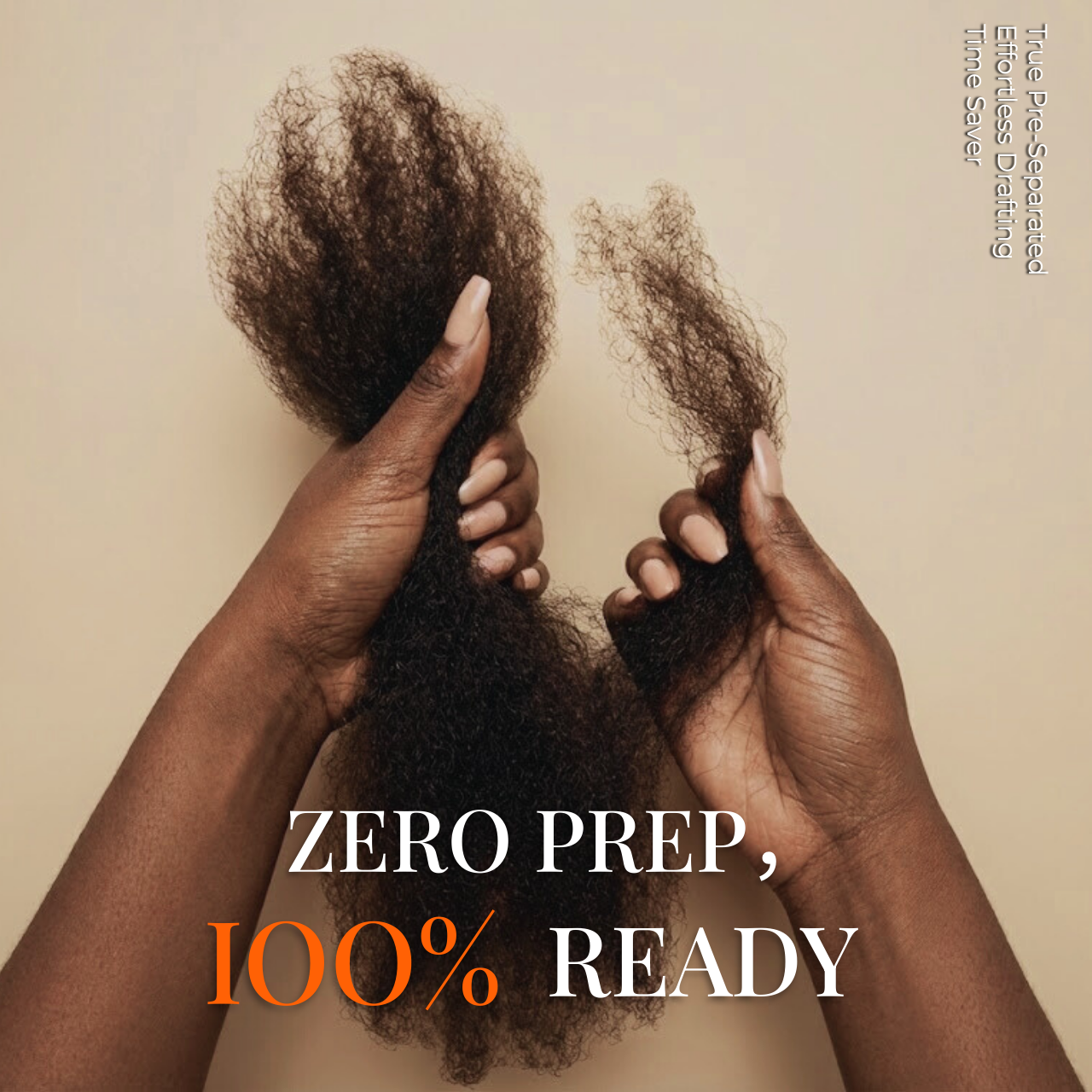 Afro kinky bulk hair for twists braids and natural 4A-4C blend