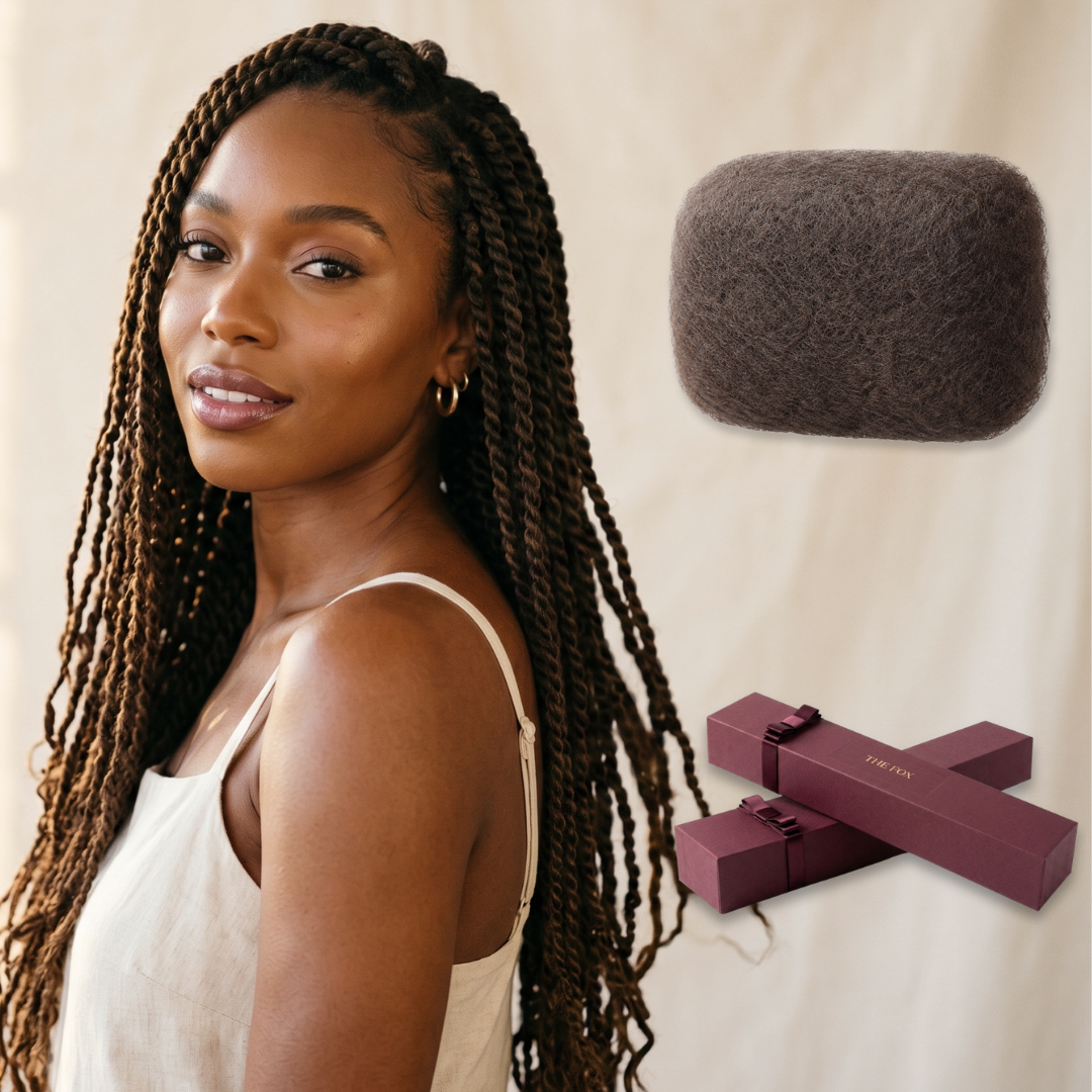 The Fox Afro Kinky Bulk Human Hair for Braids & Locs